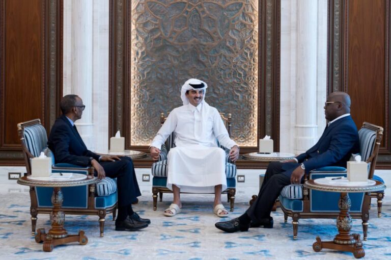 Ese byagenze gute ngo Perezida Kagame na Tshisekedi bahurire i Doha by’amaherere ?