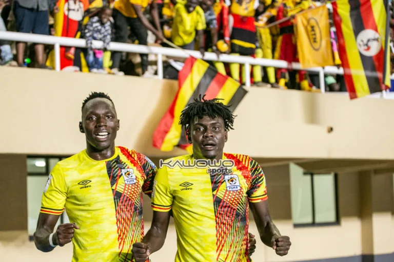 Rutahizamu wa APR FC Denis Omedi yabonye ikarita y’umutuku Uganda itakaza umukino inyagiwe